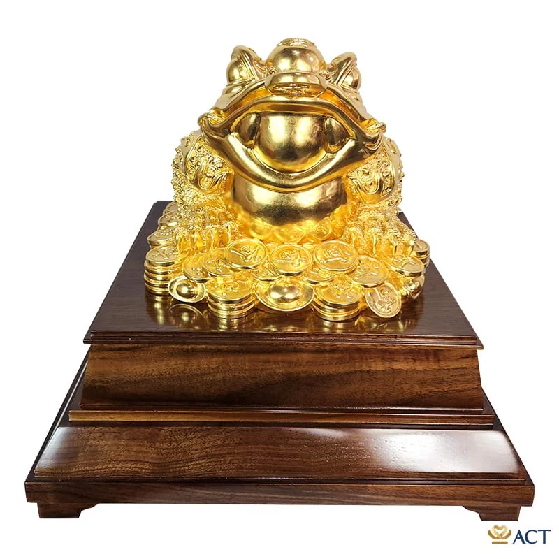 Tượng Thiền Thừ dát vàng 24K - Quà Tặng Dát Vàng 24K - Công Ty TNHH V&T GOLD Việt Nam